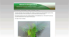 Desktop Screenshot of greycheekparakeet.com